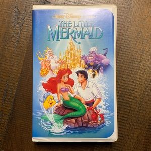 The Little Mermaid VHS, Banned Cover, Classic Black Diamond Edition